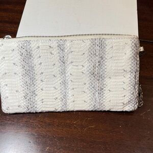 Blu& Baker Exotic Snakeskin Clutch/ WristletEdgy Chic, Bold NWOT